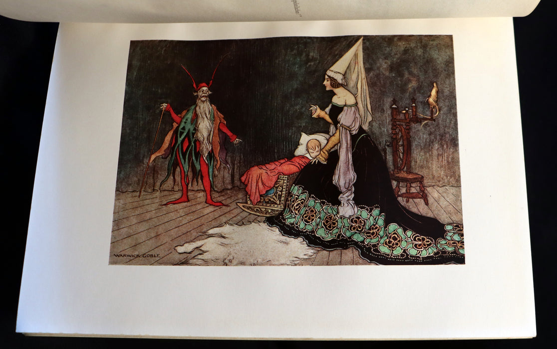 1913 Rare First Edition - THE FAIRY BOOK Illustrated in color by Warwick Goble.