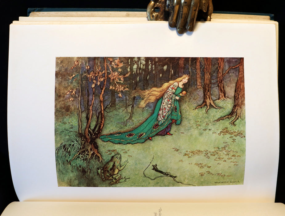 1913 Rare First Edition - THE FAIRY BOOK Illustrated in color by Warwick Goble.