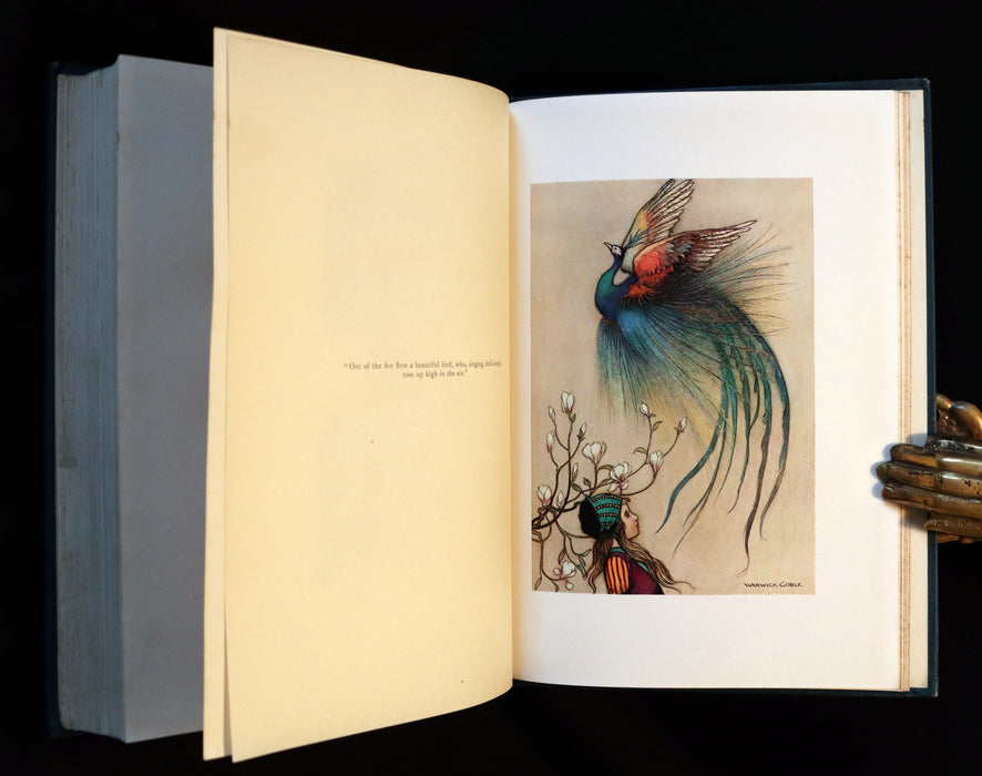 1913 Rare First Edition - THE FAIRY BOOK Illustrated in color by Warwick Goble.