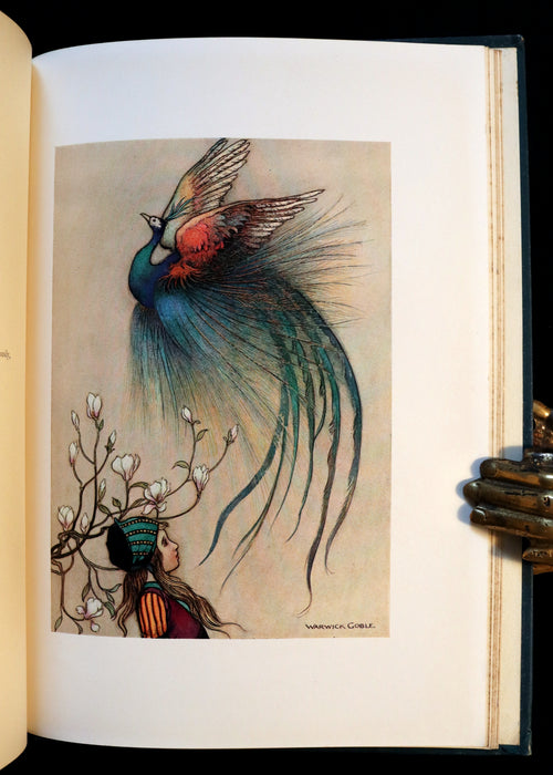 1913 Rare First Edition - THE FAIRY BOOK Illustrated in color by Warwick Goble.