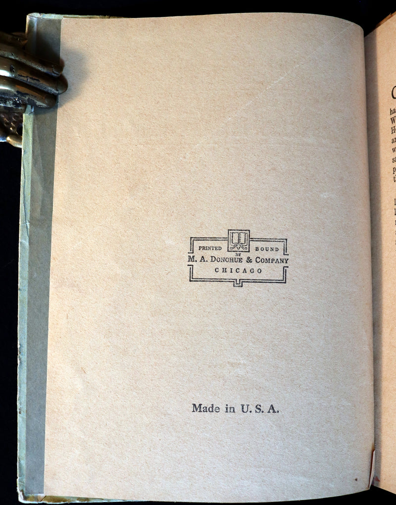 1900 Rare Book - Alice's Adventures in Wonderland by Lewis Carroll published by Donohue.