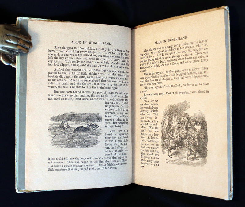 1900 Rare Book - Alice's Adventures in Wonderland by Lewis Carroll published by Donohue.