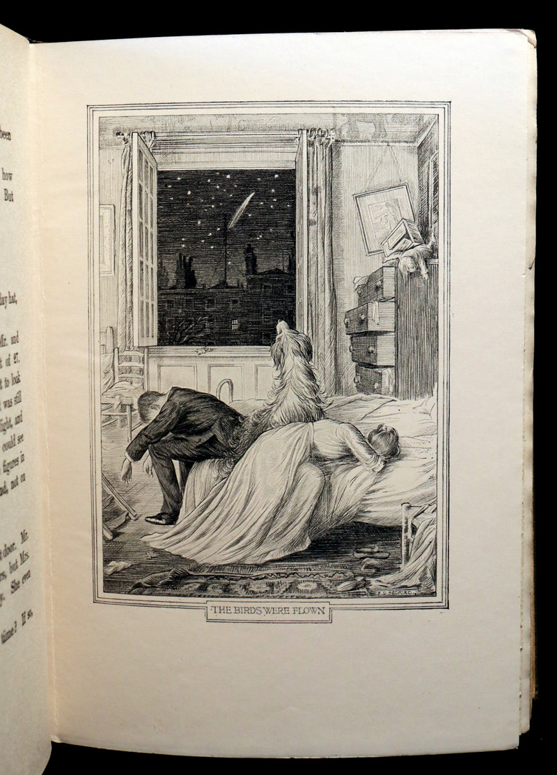 1911 Rare First Edition - PETER PAN - Peter and Wendy by James Matthew Barrie illustrated by F. D. Bedford.