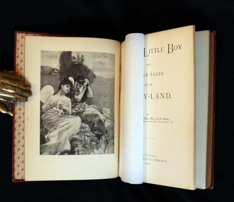 1888 Rare Victorian Book - PRINCE LITTLE BOY & Other Tales Out of FAIRY-LAND by Silas Weir Mitchell. 1stED.