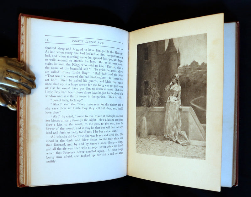 1888 Rare Victorian Book - PRINCE LITTLE BOY & Other Tales Out of FAIRY-LAND by Silas Weir Mitchell. 1stED.