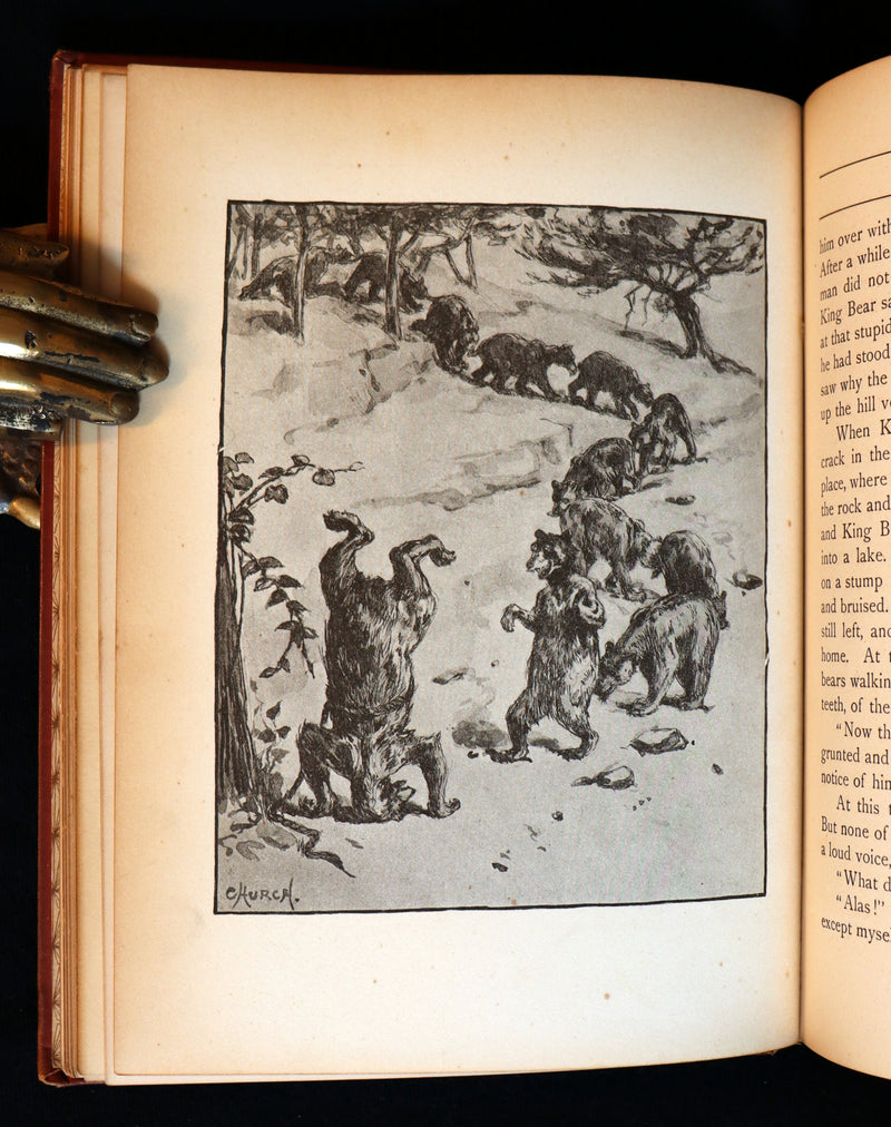 1888 Rare Victorian Book - PRINCE LITTLE BOY & Other Tales Out of FAIRY-LAND by Silas Weir Mitchell. 1stED.