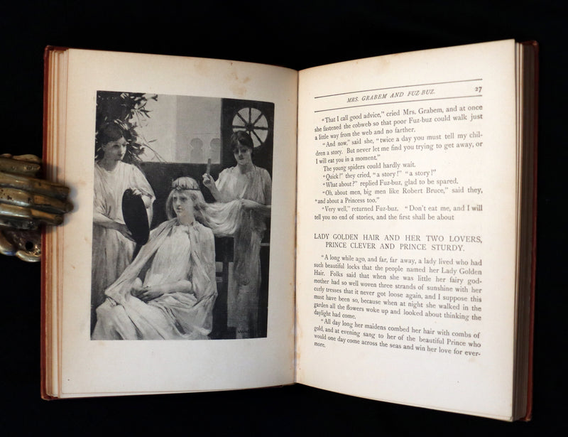 1888 Rare Victorian Book - PRINCE LITTLE BOY & Other Tales Out of FAIRY-LAND by Silas Weir Mitchell. 1stED.