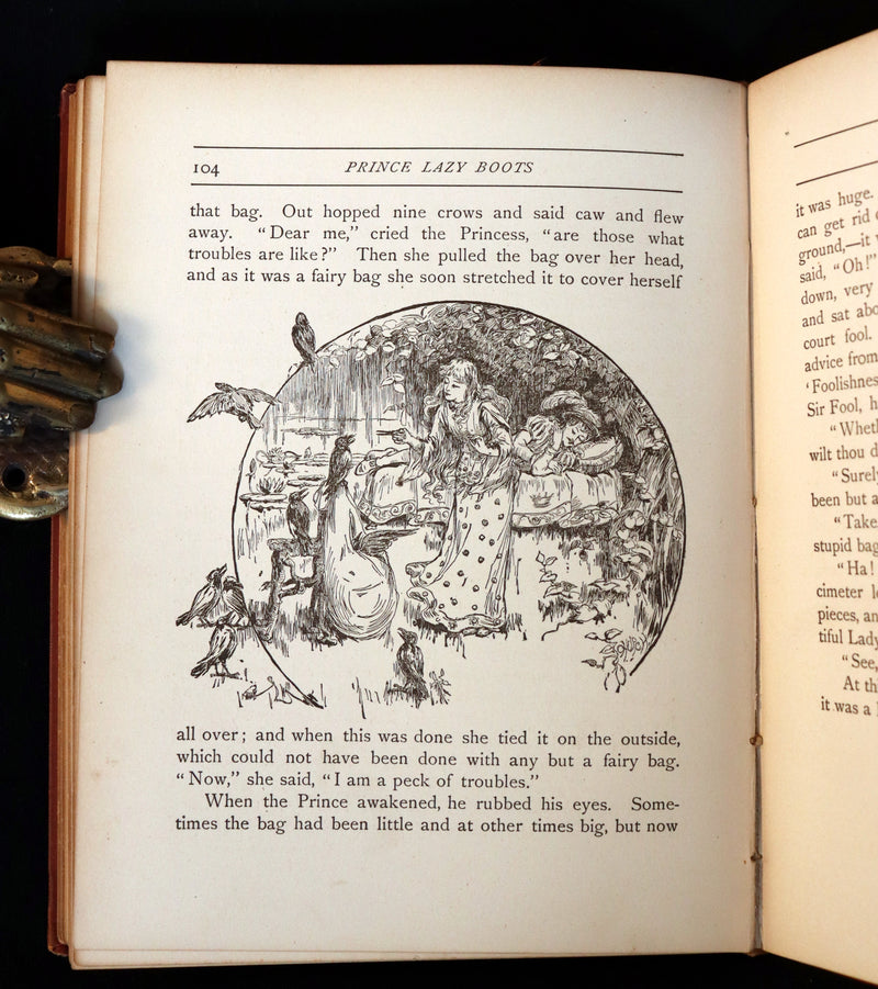 1888 Rare Victorian Book - PRINCE LITTLE BOY & Other Tales Out of FAIRY-LAND by Silas Weir Mitchell. 1stED.