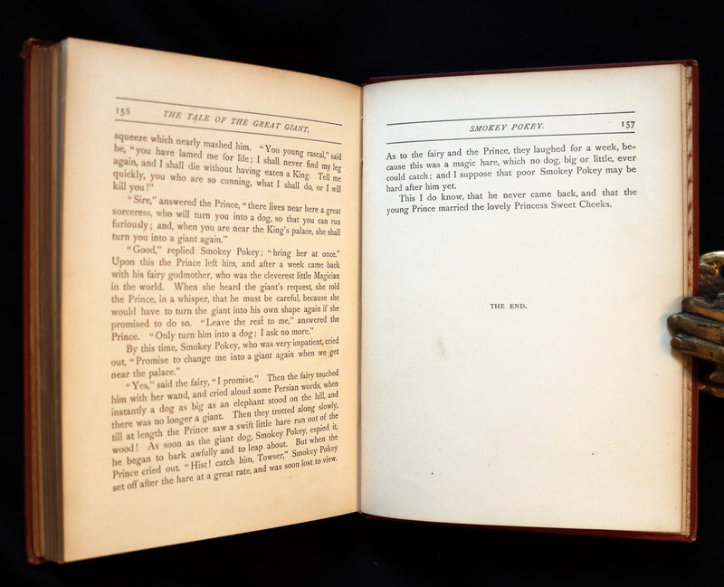 1888 Rare Victorian Book - PRINCE LITTLE BOY & Other Tales Out of FAIRY-LAND by Silas Weir Mitchell. 1stED.