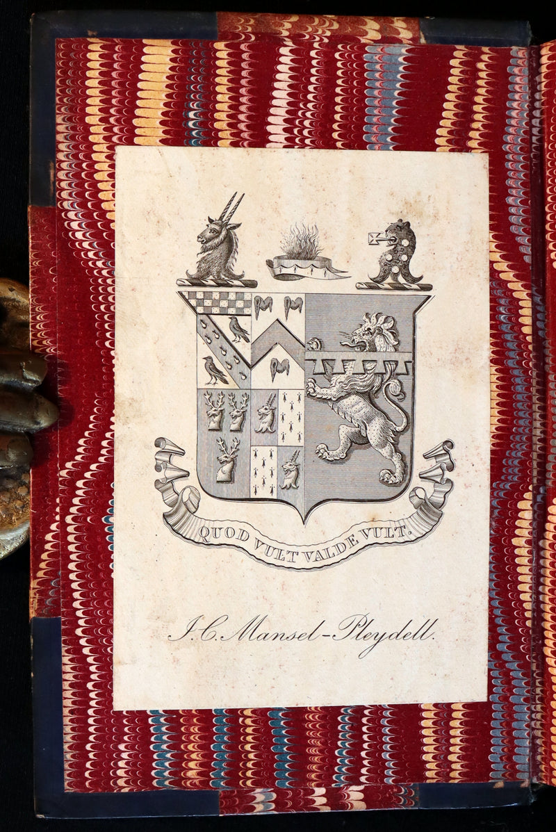 1847 Rare Victorian Entomology Book - Insect Miscellanies by Scottish naturalist James Rennie.