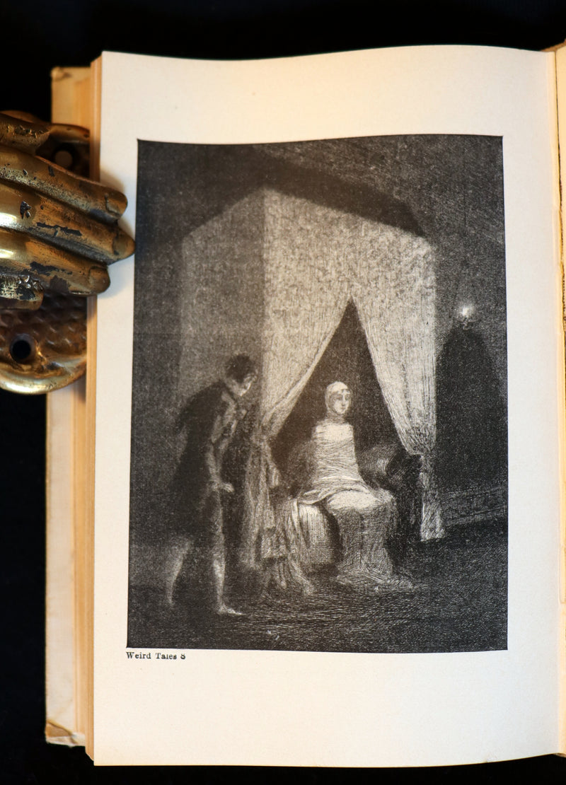1895 Rare Book - Weird Tales by Edgar Allan POE Illustrated (Black Cat, Pit & Pendulum, Tell-Tale Heart, Gold Bug, etc.).