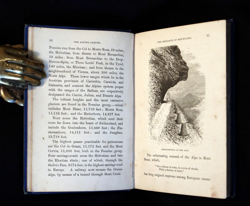 1882 Rare Victorian Book - Alpine Climbing: Narratives of Recent Ascents of Mont Blanc and Other Summits of the Alps. 1stED.