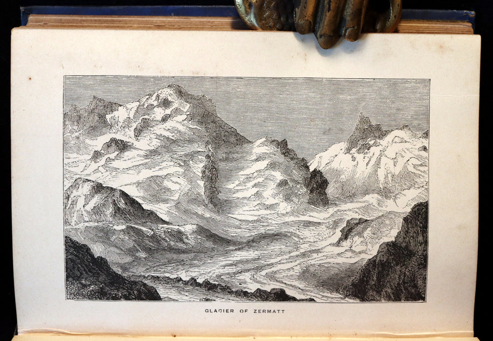 1882 Rare Victorian Book - Alpine Climbing: Narratives of Recent Ascents of Mont Blanc and Other Summits of the Alps. 1stED.