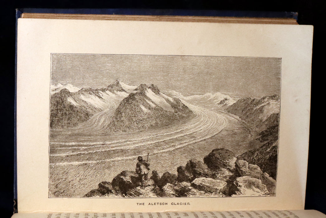 1882 Rare Victorian Book - Alpine Climbing: Narratives of Recent Ascents of Mont Blanc and Other Summits of the Alps. 1stED.