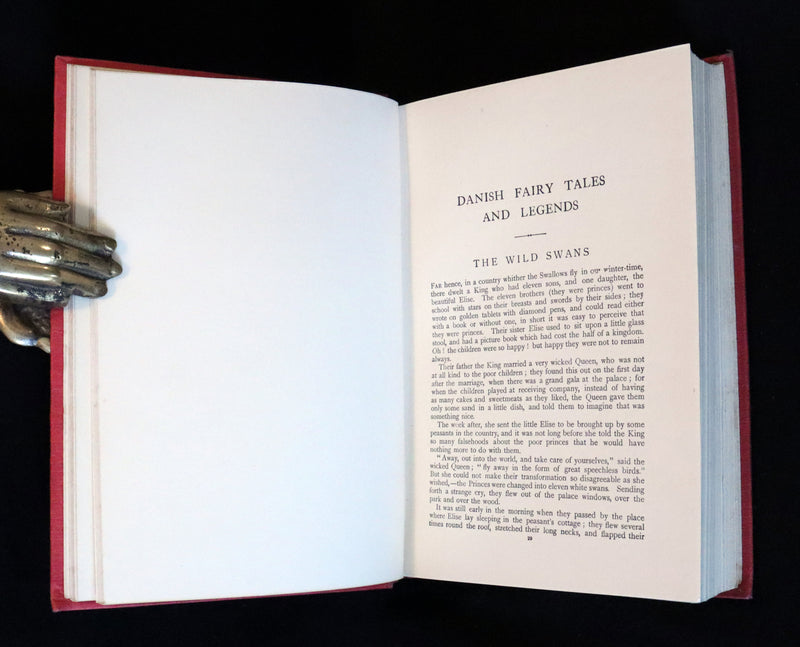 1910 Scarce Hans Christian Andersen Edition - DANISH FAIRY TALES and LEGENDS Illustrated by W. H. Robinson.