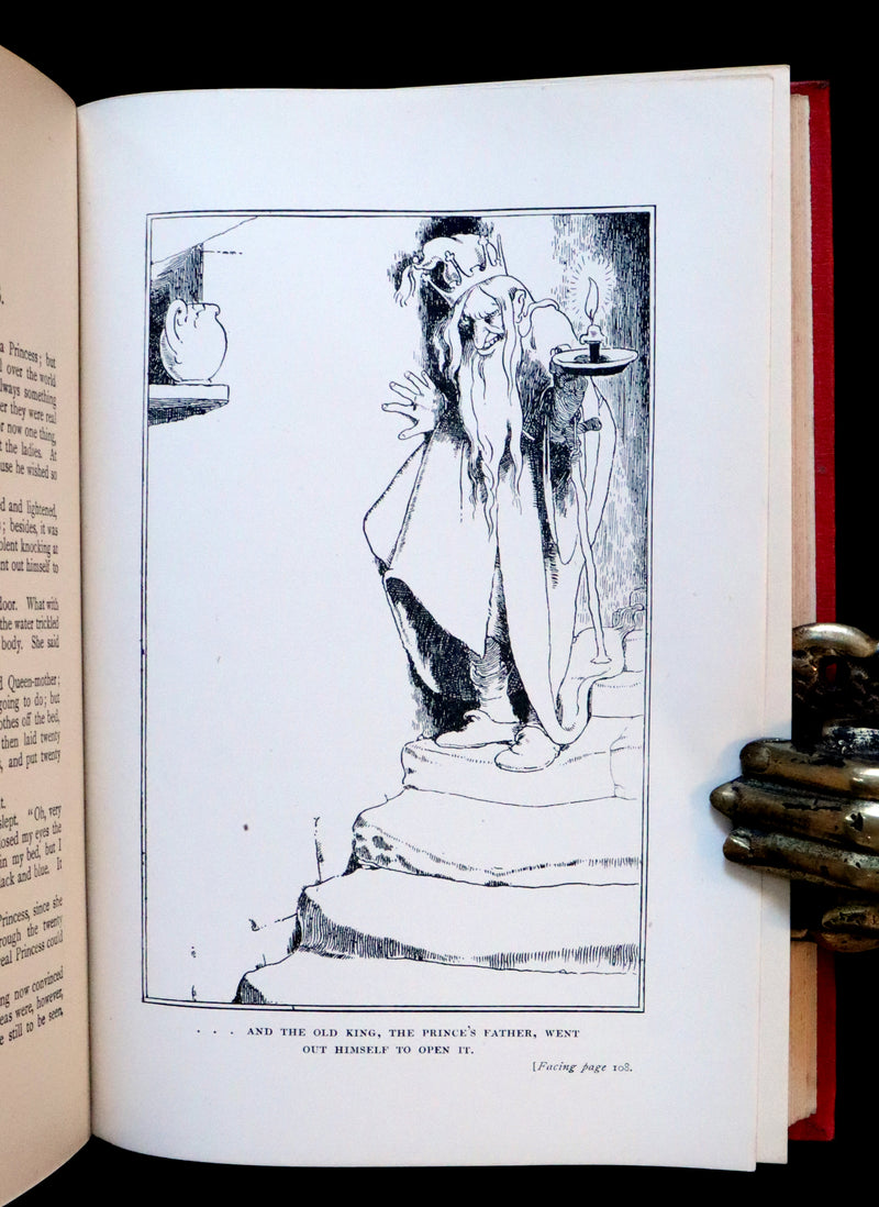 1910 Scarce Hans Christian Andersen Edition - DANISH FAIRY TALES and LEGENDS Illustrated by W. H. Robinson.