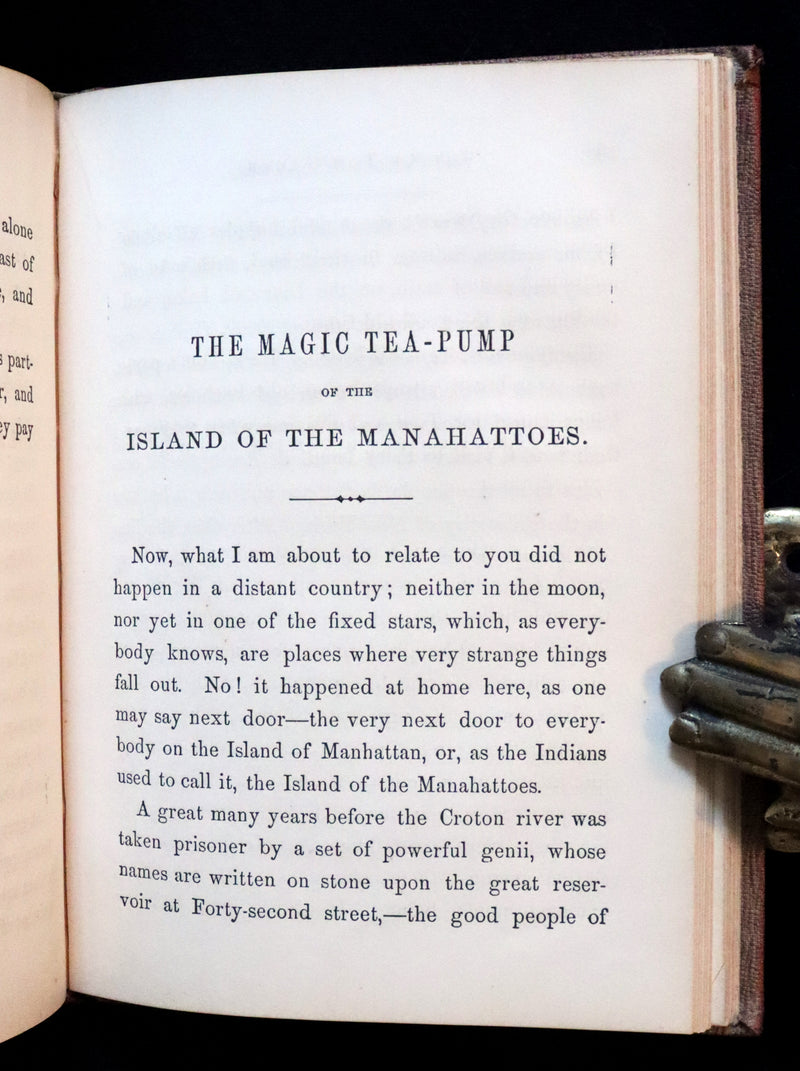 1859 Scarce Book - The FAIRIES IN AMERICA by Spencer W. Cone. Illustrated.