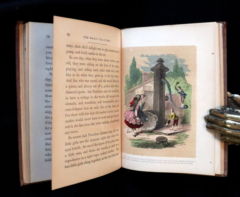 1859 Scarce Book - The FAIRIES IN AMERICA by Spencer W. Cone. Illustrated.
