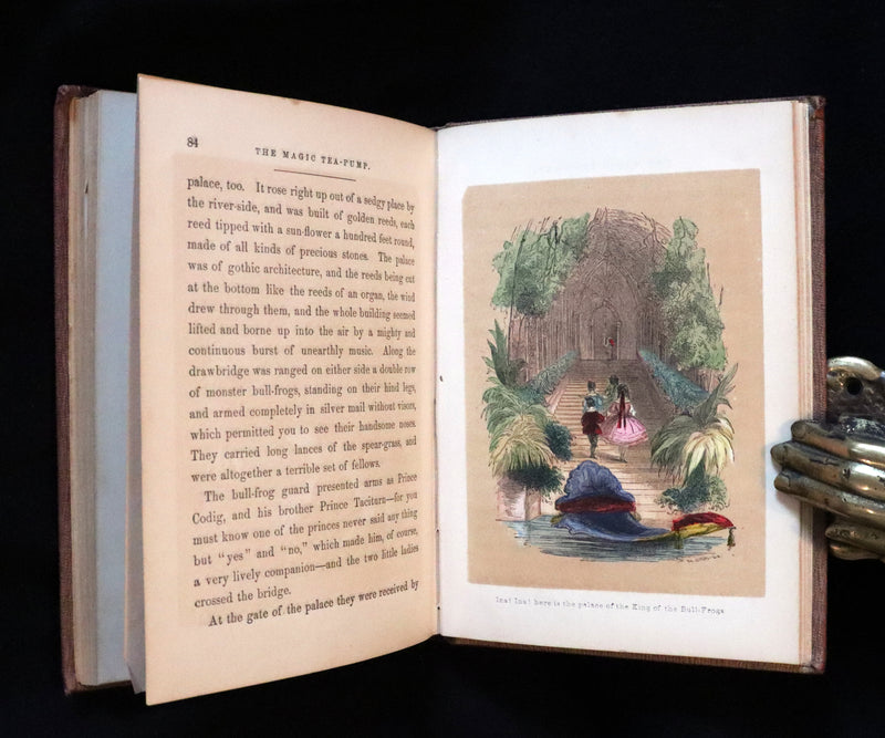1859 Scarce Book - The FAIRIES IN AMERICA by Spencer W. Cone. Illustrated.