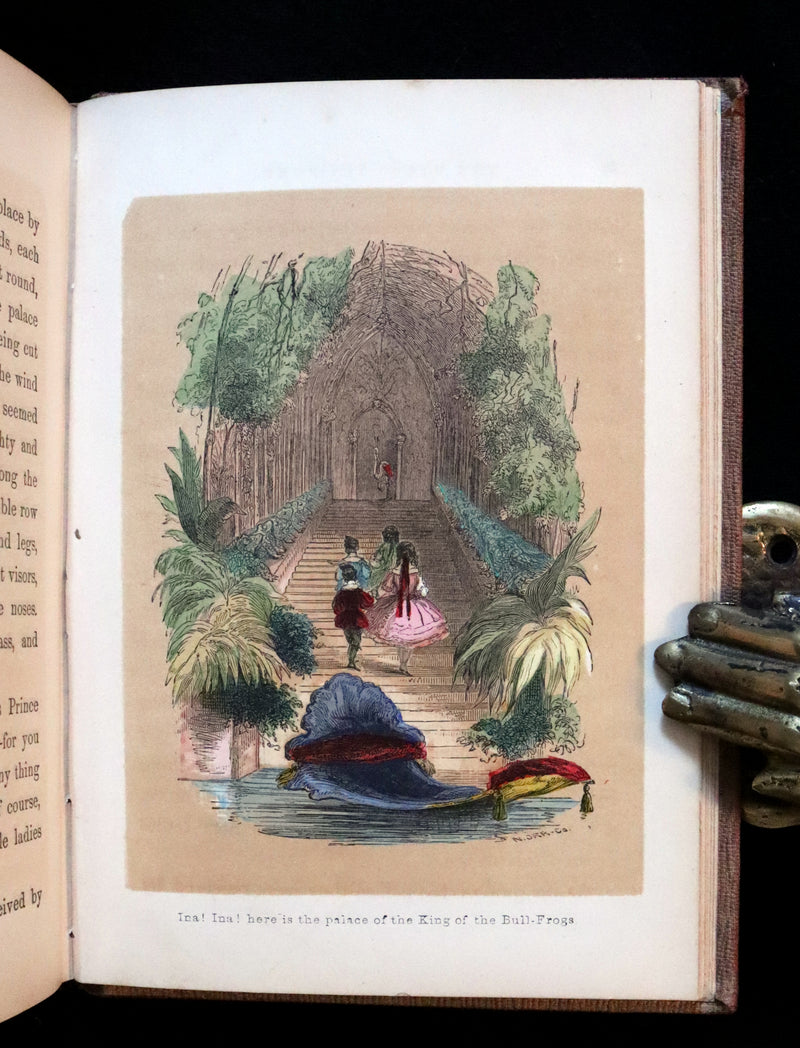 1859 Scarce Book - The FAIRIES IN AMERICA by Spencer W. Cone. Illustrated.