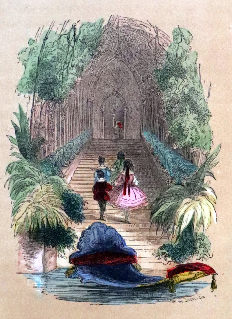 1859 Scarce Book - The FAIRIES IN AMERICA by Spencer W. Cone. Illustrated.