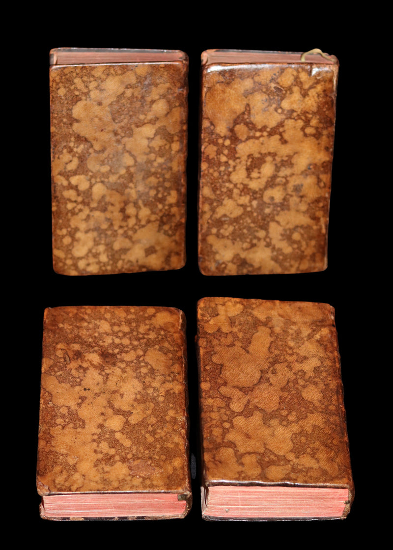 1760 Scarce French Book set - The Complete Illustrated Work of MOLIERE - Les Oeuvres de Monsieur MOLIERE.