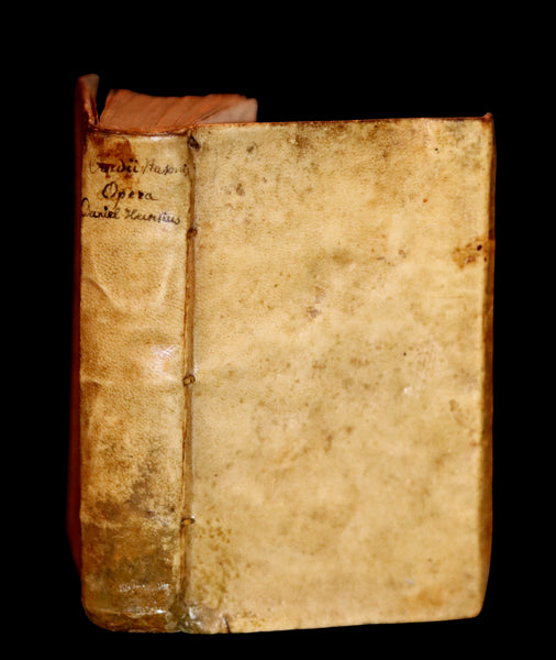 1629 Scarce Latin vellum Book ~ OVID's Heroines, Art of Love and Remedies for Love.