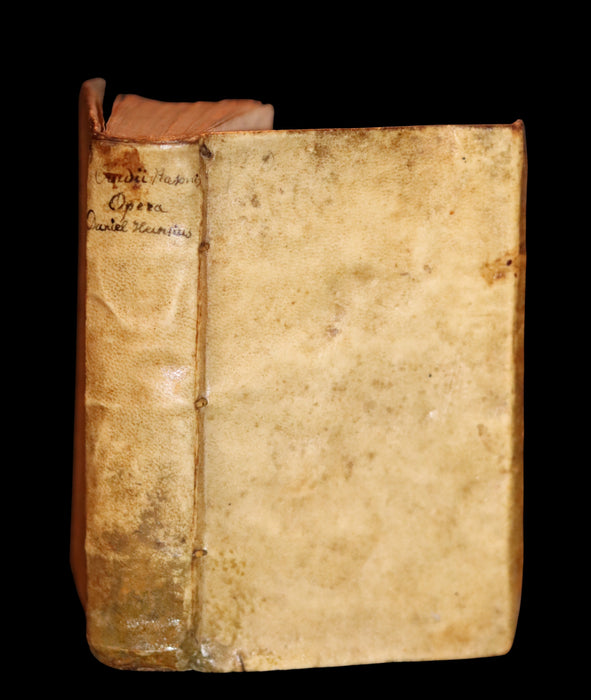 1629 Scarce Latin vellum Book ~ OVID's Heroines, Art of Love and Remedies for Love.