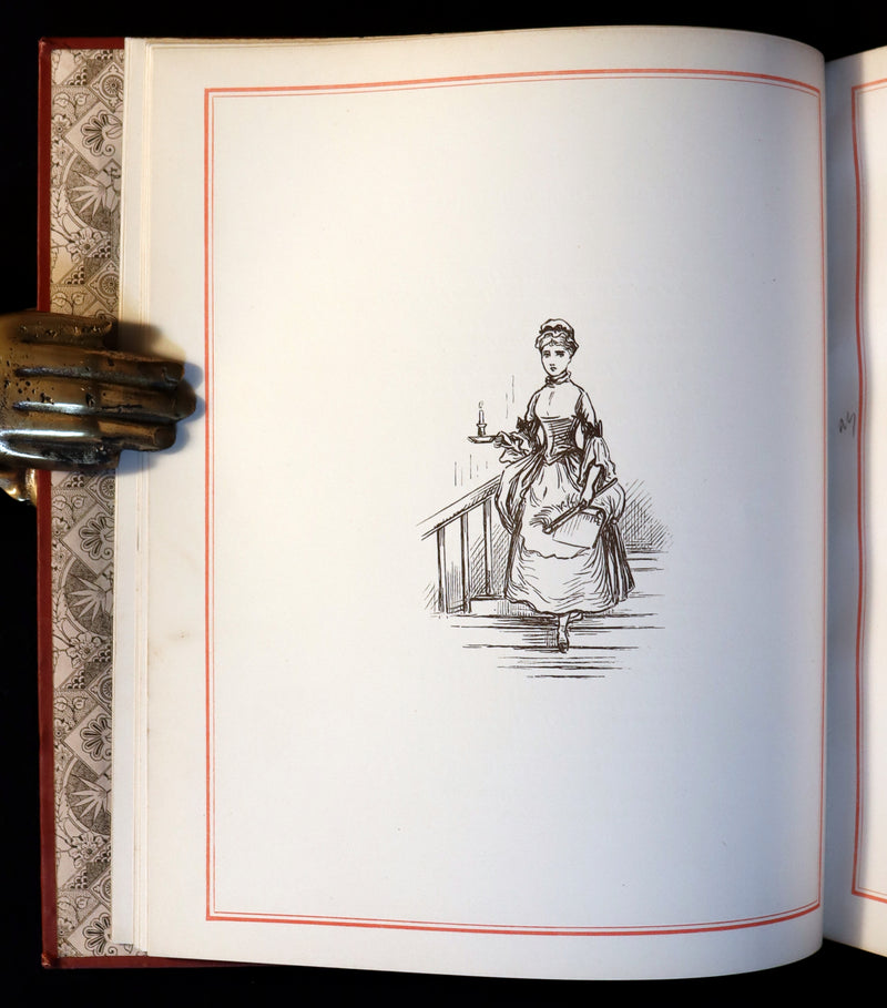 1882 Scarce Victorian Book ~ The Good Old Story of CINDERELLA by Lieut.-Colonel Seccombe Illustrated.