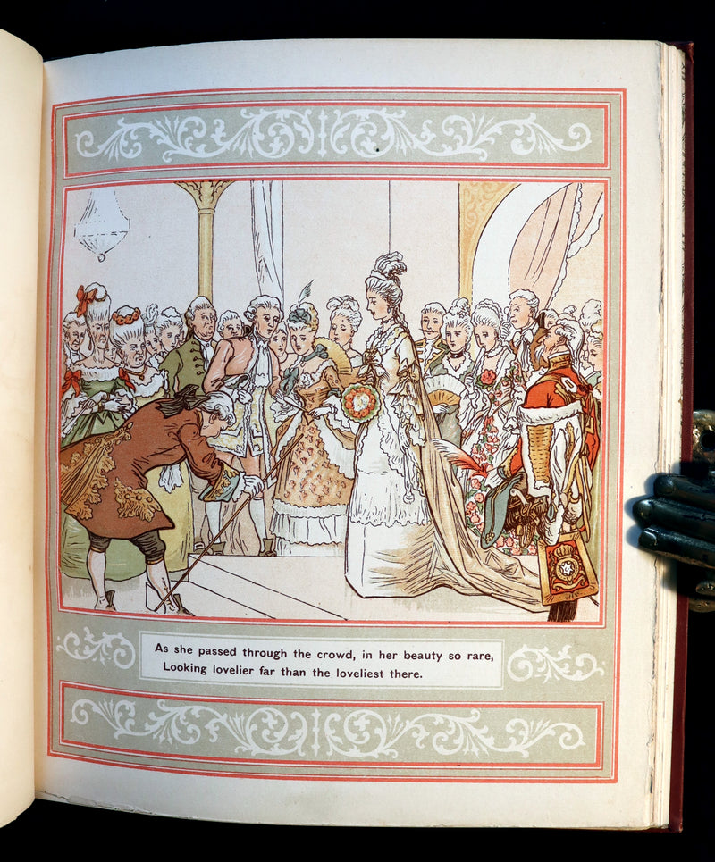 1882 Scarce Victorian Book ~ The Good Old Story of CINDERELLA by Lieut.-Colonel Seccombe Illustrated.