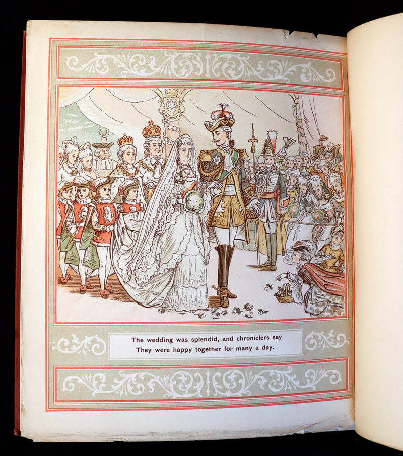 1882 Scarce Victorian Book ~ The Good Old Story of CINDERELLA by Lieut.-Colonel Seccombe Illustrated.