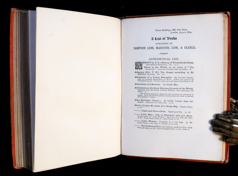 1874 Scarce First Edition Jules Verne - A Floating City and the Blockade Runners Illustrated.