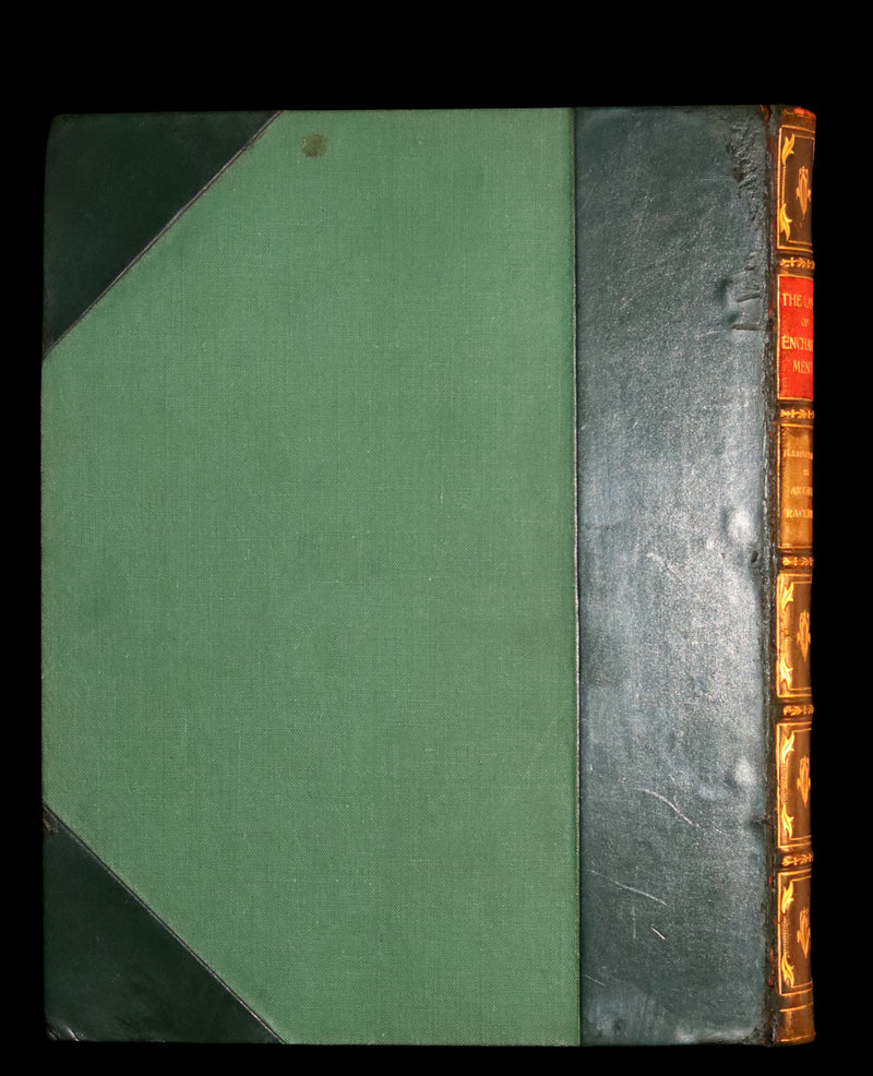 1907 Rare 1stED bound by Bayntun - LAND OF ENCHANTMENT illustrated by Arthur RACKHAM.