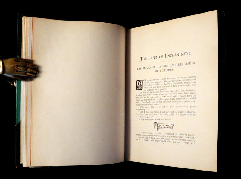 1907 Rare 1stED bound by Bayntun - LAND OF ENCHANTMENT illustrated by Arthur RACKHAM.