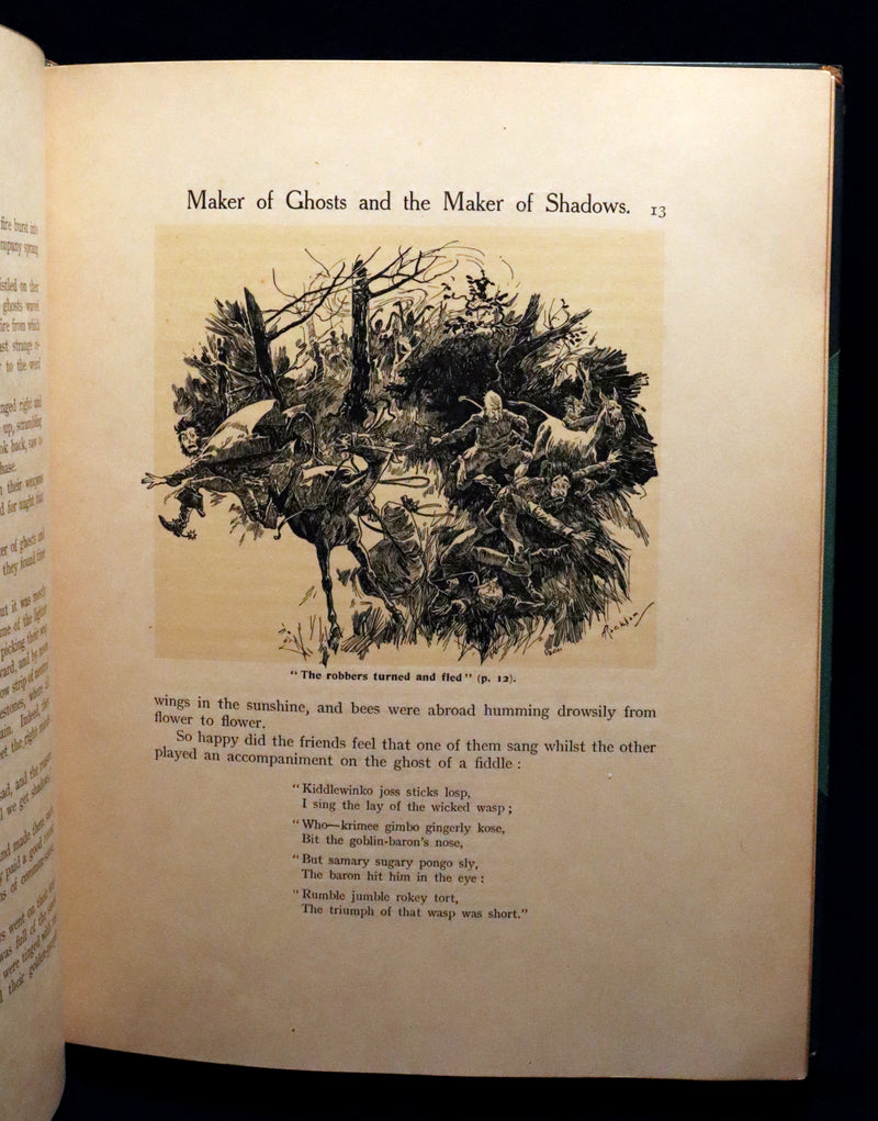 1907 Rare 1stED bound by Bayntun - LAND OF ENCHANTMENT illustrated by Arthur RACKHAM.
