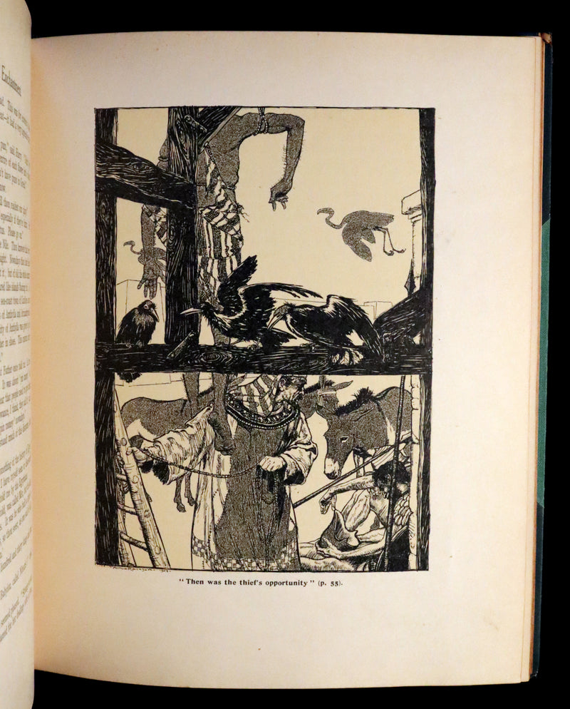 1907 Rare 1stED bound by Bayntun - LAND OF ENCHANTMENT illustrated by Arthur RACKHAM.