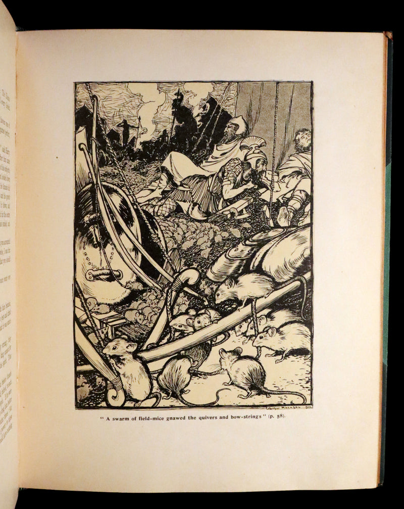 1907 Rare 1stED bound by Bayntun - LAND OF ENCHANTMENT illustrated by Arthur RACKHAM.