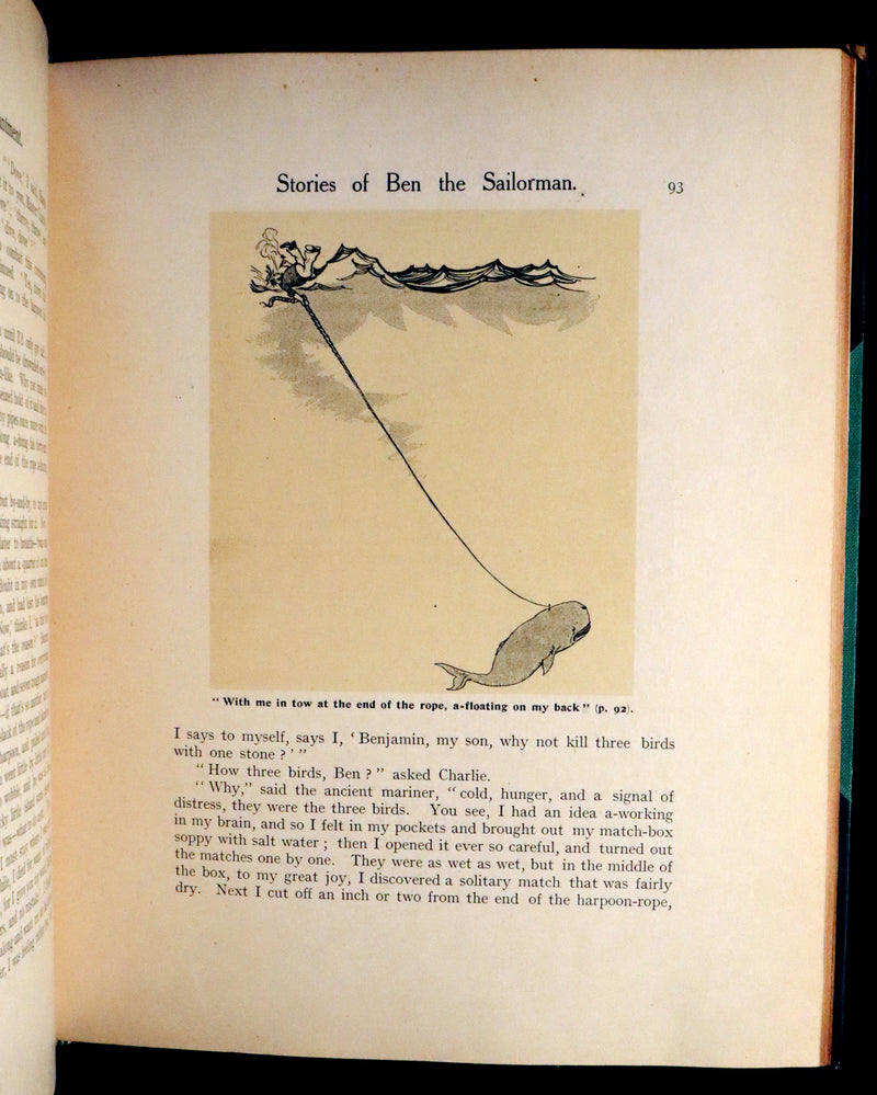 1907 Rare 1stED bound by Bayntun - LAND OF ENCHANTMENT illustrated by Arthur RACKHAM.