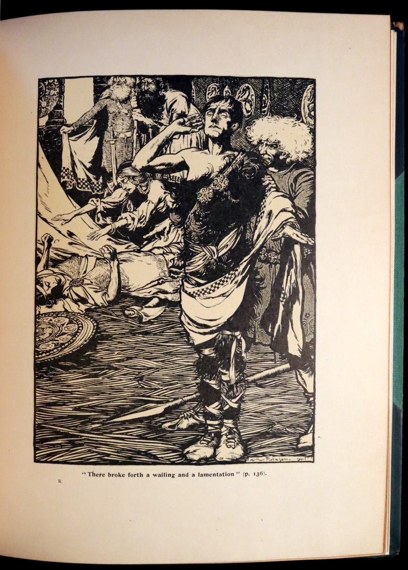 1907 Rare 1stED bound by Bayntun - LAND OF ENCHANTMENT illustrated by Arthur RACKHAM.