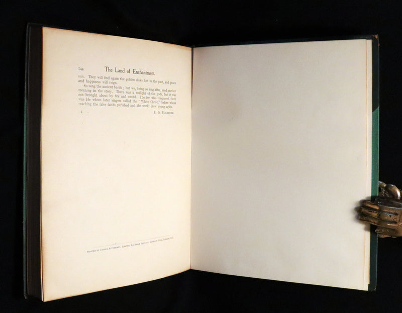 1907 Rare 1stED bound by Bayntun - LAND OF ENCHANTMENT illustrated by Arthur RACKHAM.