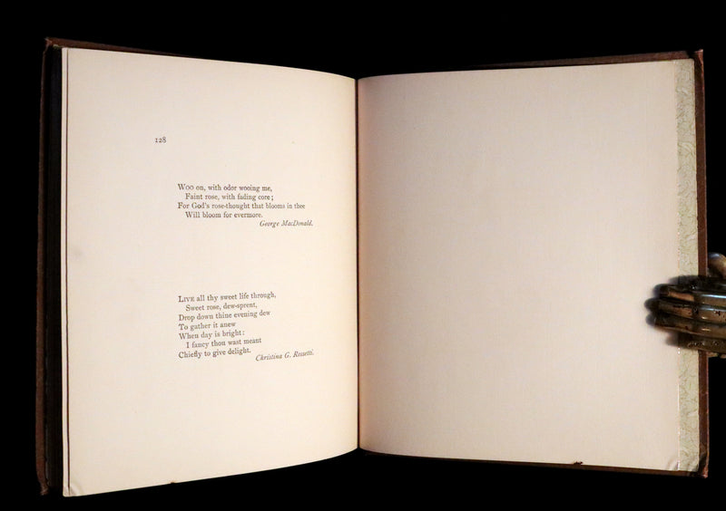 1886 Rare Victorian First Edition - FLOWERS FROM DELL AND BOWER Illustrated by Susie Barstow Skelding.