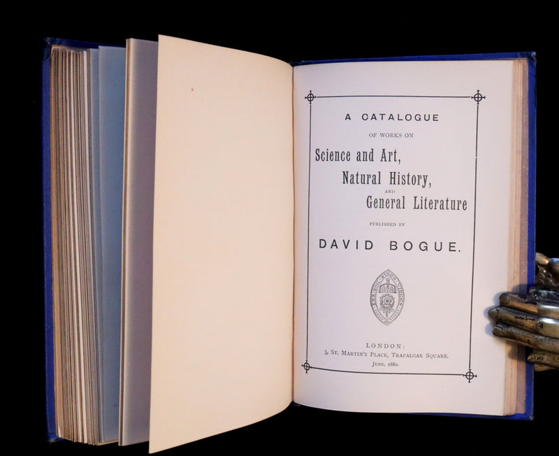 1879 Rare Victorian Book ~ WILD FLOWERS Worth Notice by British Botanist Phoebe Lankester. Color Illustrated.