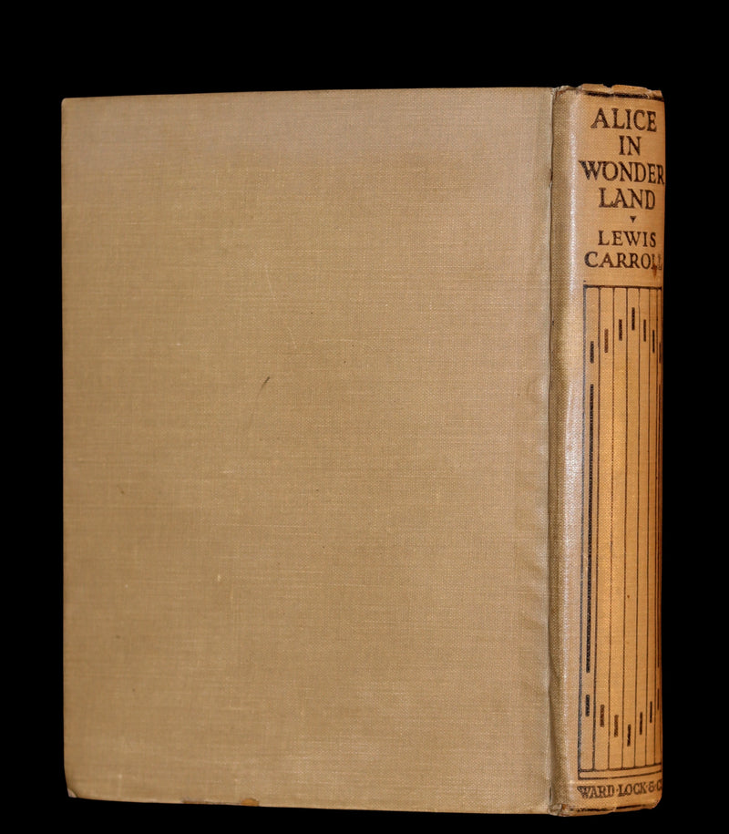 1920 Rare Book - Alice's Adventures in Wonderland with colored illustrations By Margaret W. Tarrant.