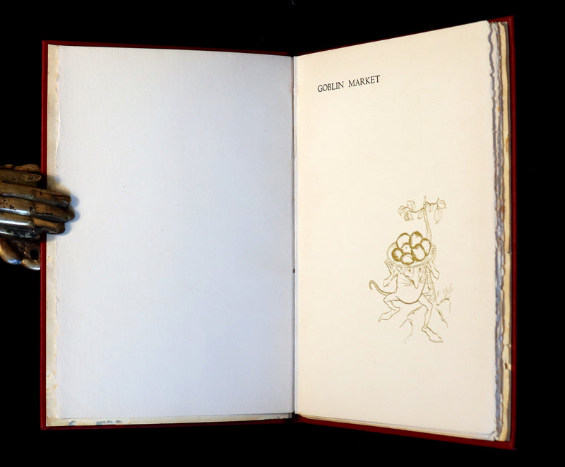 1933 Rare First US Edition - Goblin Market by Christina Rossetti illustrated by Arthur Rackham.