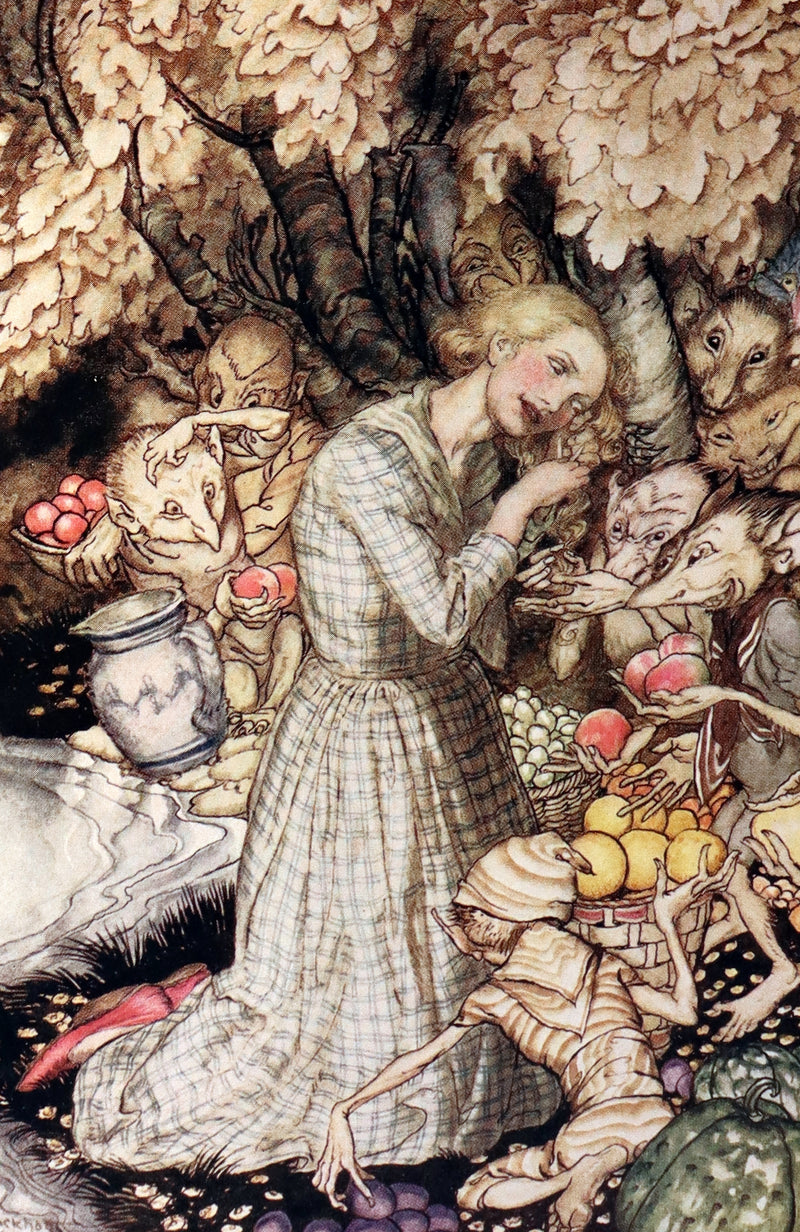 1933 Rare First US Edition - Goblin Market by Christina Rossetti illustrated by Arthur Rackham.