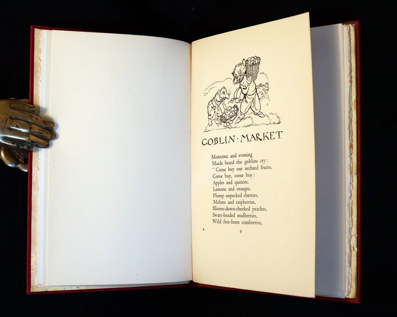 1933 Rare First US Edition - Goblin Market by Christina Rossetti illustrated by Arthur Rackham.