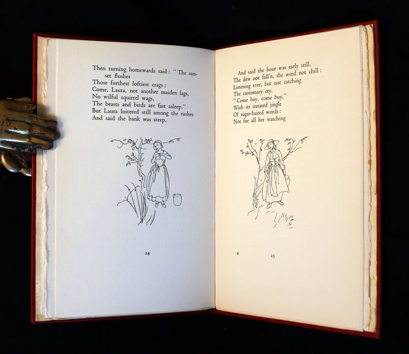 1933 Rare First US Edition - Goblin Market by Christina Rossetti illustrated by Arthur Rackham.