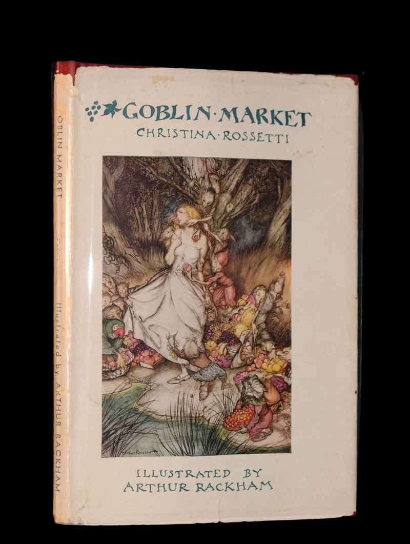 1933 Rare First US Edition - Goblin Market by Christina Rossetti illustrated by Arthur Rackham.