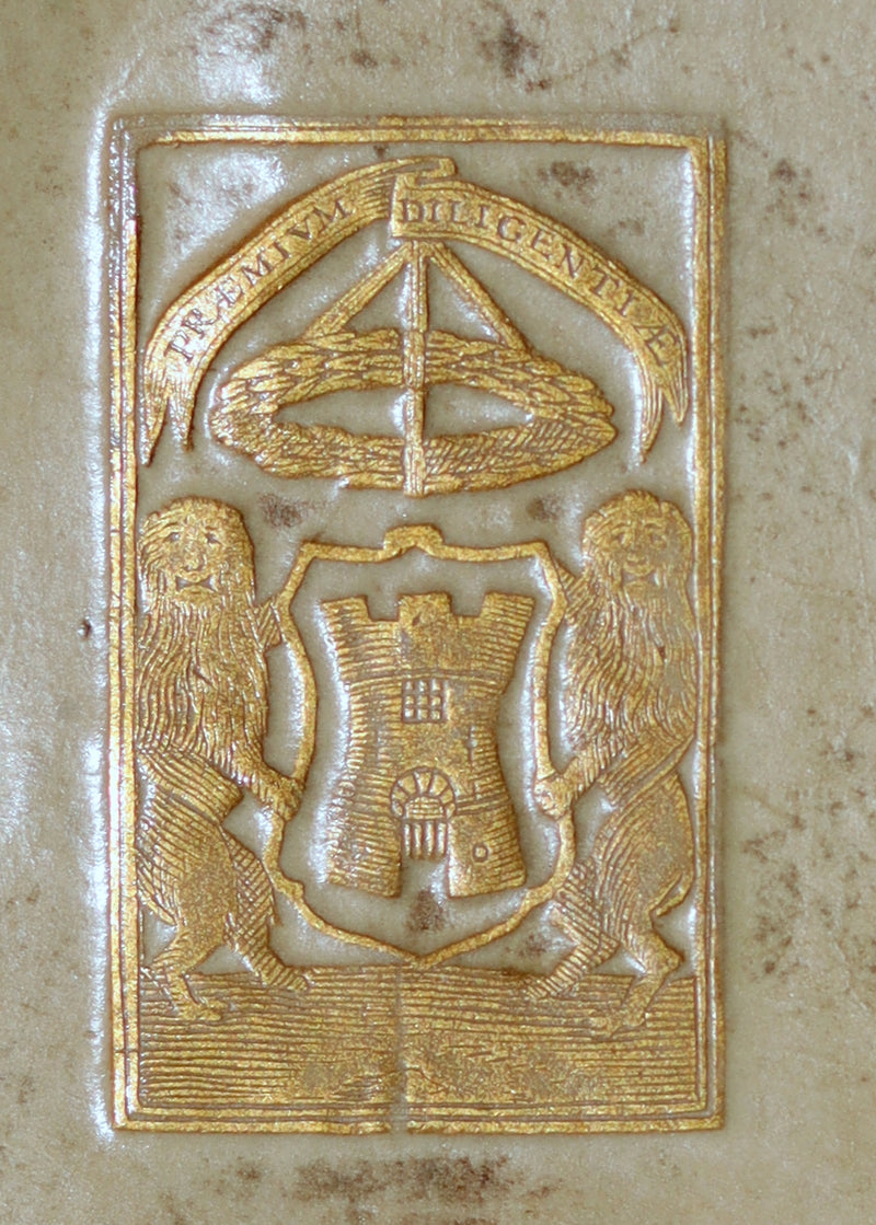 1671 Rare Latin Vellum Book - Publius Papinius Statius Works - Roman Poet of the 1st Century AD.