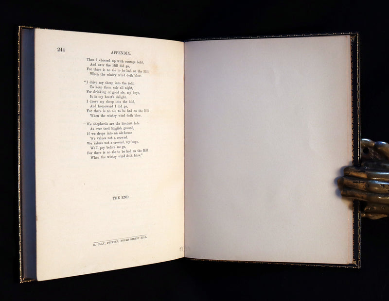 1859 1stED bound by Root & Son - The Scouring of the (Uffington) White Horse Illustrated by Richard Doyle.